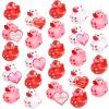 24 Pcs Rubber Ducks, Random Assortment Ducks Bulk for Jeeps Ducking, 2" Mini Rubber Duckies for Baby Toddler Bath Toys, Kids Pool Toys Birthday Gifts Party Favors view 1