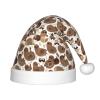 Bnvmwe Brown Sloth Children And Youth Christmas Hats, Holiday Hats, New Year'S Parties view 1