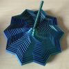3D Printed Expanded Sensory Fidget Star, 2025 New Fidget Star with Handle 3D Printed Fidget Toys, Fractal Fidget Hexagon, Perfect for Holiday,Christmas,Birthday Gifts view 4