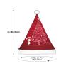 Bnvmwe Red Christmas Tree Children And Youth Christmas Hats, Holiday Hats, New Year'S Parties view 3