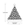 Bnvmwe Black And White Flowers Children And Youth Christmas Hats, Holiday Hats, New Year'S Parties view 3