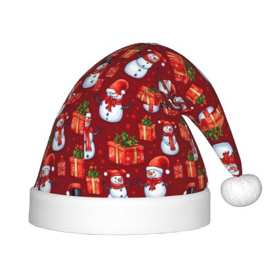 Bnvmwe Merry Christmas Cute Snowman Children And Youth Christmas Hats, Holiday Hats, New Year'S Parties