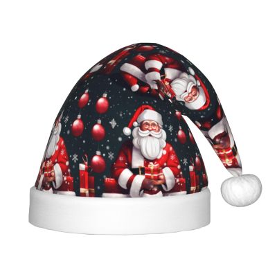 Bnvmwe Christmas Santa Clauss Children And Youth Christmas Hats, Holiday Hats, New Year'S Parties