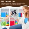 Animal Hand Puppets - Plush Wrestler Doll, Interactive Biting Toy | Soft Stuffed Pet Entertainment, Tough Padding for Chewing Relief, Fun Companion for Dogs Cats Puppies Household Playtime Activity view 2