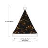 Bnvmwe Black And Gold Background Children And Youth Christmas Hats, Holiday Hats, New Year'S Parties view 3