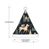 Bnvmwe House Deer Tree Christmas Children And Youth Christmas Hats, Holiday Hats, New Year'S Parties view 3