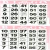 American Games Bingo Paper Game Cards - 2 Cards - Pink - 750 Sheets per Pack, Made in USA view 1