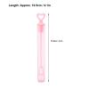 Srliya Bubble Wands for Kids, Heart Shaped Pink Transparent Bubble Sticks, 50pcs Mini Party Favors for Game Rewards, with Weddings view 2