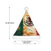 Bnvmwe Mexican American Flag Children And Youth Christmas Hats, Holiday Hats, New Year'S Parties view 3