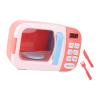 ciciglow Electronic Microwave Play Set with Turnable Tray and Vivid Music Function, Ideal for Kids , Safe ABS Material (Pink) view 3