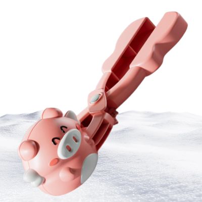 Snow Ball Maker, with Cute Animal-Shaped Clip, 21x6.3x7.4cm, Fun Winter Outdoor Toy, Chicken Snow Ball Thrower, Quick and Efficient, for Kids, Teens, Adults and Holiday Play