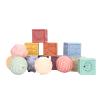 ciciglow Safe and Soft Building Blocks Baby Toys, Food Grade Silicone Stacking Blocks, Teething Relief, Grip Enhancing, Shower Floating, 15pcs view 4
