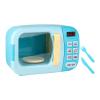 ciciglow Electronic Microwave Play Set with Turnable Tray and Vivid Music Function, Ideal for Kids , Safe ABS Material (Blue) view 1