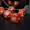 Artefact Games - Polyhedral Dice Set - Dice Set for DND, Pathfinder & Tabletop RPGs (Barbarian) view 2