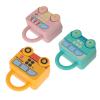 plplaaoo Kids Learning Locks Sliding Car Shape Children's Color Discrimination Learning Lock with Key Early Education Toys view 2