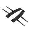 2 Piece Gloss Black Front Bumper Side Spoiler Canards, Universal ABS Body Spoiler Lip for Cars  Easy Peel & Stick Installation view 3