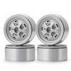 4PCS 1.9inch Beadlock Wheel Rims for Axial SCX10 90046 CC01 D90 TRX4 F350 TRX6 for 1/10 RC Crawler Car Wheels Hubs view 1