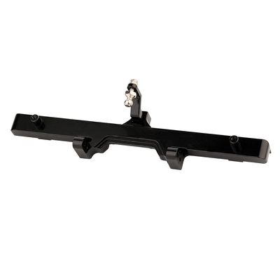 1pc Metal Rear Bumper with Tow Hook for RC TRAXXAS TRX-6 TRX6 G63 6x6 88096-4 Remote Control Toys Car Upgrade Spare Parts(Black)