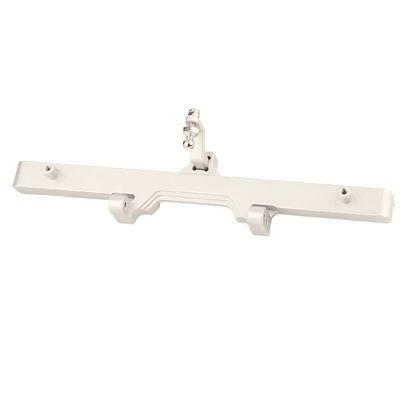 1pc Metal Rear Bumper with Tow Hook for RC TRAXXAS TRX-6 TRX6 G63 6x6 88096-4 Remote Control Toys Car Upgrade Spare Parts(Silver)
