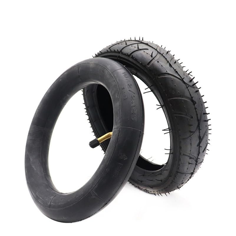 10 Inch 260x55 Inner and Outer Tyre for Children Tricycle Baby Trolley Folding Baby Cart Electric Scooter Children's Bicycle(Inner and Outer)