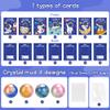 28 Pack Valentines Day Gifts for Kids, Galaxy Slime Greeting Cards - Stress Relief Fidget Toys for Party Favors Classroom Prizes Exchange Space Themed Birthday Supplies view 2