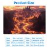 Wooden Puzzles for Adults 5000 Pieces, Fantasy Jigsaw Puzzle 5000 Pieces, Landscape Puzzles for Adults, Impossible Challenging Puzzle for Family/Friends, Perfect for Game Nights, Home Decor, -1697 view 4