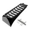 Motorcycle Gloss Black Front Chin Spoiler Lower Radiator Cover for Harley Fore Softail for Bob 2018-2023 2022 Be Applicable view 1