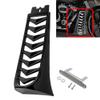 Motorcycle Gloss Black Front Chin Spoiler Lower Radiator Cover for Harley Fore Softail for Bob 2018-2023 2022 Be Applicable view 2