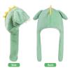 ZONESTA Dinosaur Jumping Ear Hat,Cute Fluffy Hat, Suitable for New Year/Cosplay&/Themed Party,Gift for Girls Boys view 4