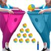Granny Pants Yard Game Set, Oversized Granny Pants Outdoor Game for Adults with Bouncy Balls and Pump, Family Reunion Party Games, Big Field Day Family Recreational Reunion Tossing Games view 1
