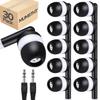 MUMSTHT Kids Earbuds Headphones Bulk 30 Pack for Classroom School,Wholesale Durable Earphones Class Set for Students (Black,YS101) view 1