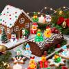 120Pcs Christmas Mini Ducks 8 Style Miniature Resin Ducks Bulk Xmas Tree Snowman Santa Reindeer Elf Gift Box Duck Figurines for Christmas Holiday Party Gifts Stocking Fillers Dollhouse Decorations view 4