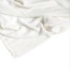 100% Cotton Knit Baby Blanket, Knit Baby Blanket, 100cm60cm, Elegant and Nuetral Cotton Knit Blanket, 0-12 Months Baby, Cream. view 2