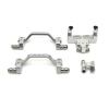 RC Car Replacement For WPL For C64 1/16 Metal Upgraded Front And Rear Rod For Seat Servo Fixed Remote Control Car Accessories(Silver) view 1
