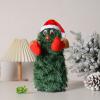 DriKou Singing Dancing Christmas Tree,Cute Interesting Rotating Electric Plush Xmas Tree Toy for Home Holiday Party view 2