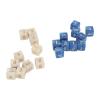 BAFOVY Acrylic Square Dice Set 20 PCS 6 Sided Number Dice Lightweight Game for Math Board Games and Classroom Activities view 3