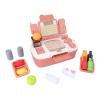 BAFOVY Kids Pretend Cash Register Toy with Sound Light, ABS Plastic Calculator Set for 3-6 Year Olds, Supermarket Role Play with 10 Accessories for Fine Motor Skills Development view 4