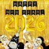 106 Pcs Gold Happy New Year Balloons, Huge Black Gold Champagne Bottle Goblet Aluminum Foil Balloons for New Years Eve Party Decorations Supplies Nye Decorations 2026 view 4