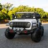 24V 2-Seater Kids Ride On Truck Car with Remote Control, Electric Off-Road Jeep with LED Lights, Spring Suspension, Bluetooth Music, MP3 USB, Safety Belt, Outdoor Toy Gift, White view 1