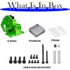 Aluminum Gearbox/Transmission Case with Motor Plate Upgrade Parts Fit for 1/10 Traxxas Slash 2WD VXL, Rustler VXL, Stampede VXL,Bandit VXL RC Car, Replace of 3691/A (Green) view 4