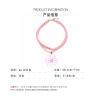 Vintage Multi-Layer PU Rope Splicing Oil Dripping Enamel Flower Pendant Necklace,white,48.2+7cm view 4