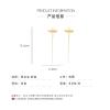 12.6 * 3.4cm Retro Dragonfly Tassel Pendant Long Insect Earring,silvery,12.6 * 3.4cm view 3
