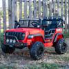 24V 2-Seater Kids Ride On Truck Car with Remote Control, Electric Off-Road Jeep with LED Lights, Spring Suspension, Bluetooth Music, MP3 USB, Safety Belt, Outdoor Toy Gift, Red view 3