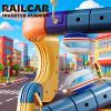 Electric Train Set Flexible Race Track,DIY Race Car Track Building Kits with Train and Traffic Signs,STEM Educational Toys for Ages 4-8  (81PCS with Two Cars) view 3