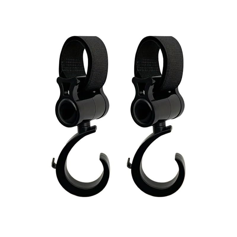 360 Hook, Baby Stroller Hook, Trolley Hook, Multi-Functional Hook, Crib Hook
