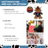 DolliBu Texas Longhorn Stuffed Animal Cowboy Plush with Name Personalization - Western-Themed Longhorn Plush with Cute Cowboy Costume Denim Shirt Vest, Bandana, Leather Pants, and Hat - 9 Inches view 3