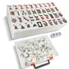 CIGOCIVI 166 American Mahjong Tiles with Storage Box 3 Dice, 1.2 American Mahjong Tiles with Storage Case (White) view 1