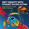 Anti Gravity Race Track with CarSmartoonkids Antigravity Race Track360 Electric Climbing Car Race Tracks with Lights, Flexible Race Track, Multicolor Glow in The Dark Race Car Track Set view 2