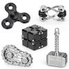 5 Pack Metal Fidget Toys Set, Gear Chain, Hand Hammer & Infinity Cube, Stress Relief Sensory Fidget Toys for Kids Adults, Focus Toy Gift for Boys Girls, Cool Desk Toy for Classroom Office view 1