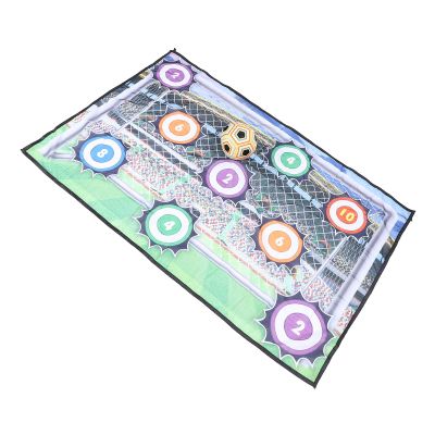 Aqur2020 Football Game Mat Set Accurate Practice with Football for Kids Indoor Outdoor Toss Goal Game for Family (Type B)